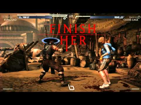 Next Level Battle Circuit 126 - MKX - YOMI DJT (Kung Lao) vs Riu48 (Cassie Cage)