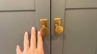 Classic Elegance Cabinet Knobs with Backplate | Goo Ki Hardware Review #amazonfinds