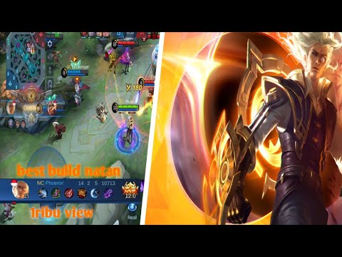 TUTORIAL HYPER NATAN FULL GAMEPLAY FAST FARM, BUILD & WAR !! MOBILE LEGENDS