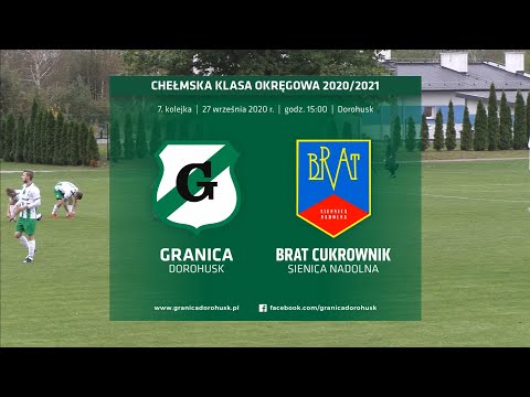 Skrót meczu: Granica Dorohusk - Brat Cukrownik Siennica Nadolna 1:2