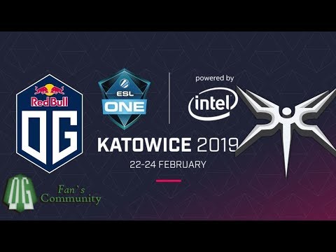 OG vs Mineski - Game 2 - ESL One Katowice 2019 - Group Stage.