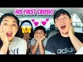 Telling My MOM I Have My First Crush To See How She Reacts! Cutest Reaction Ever!