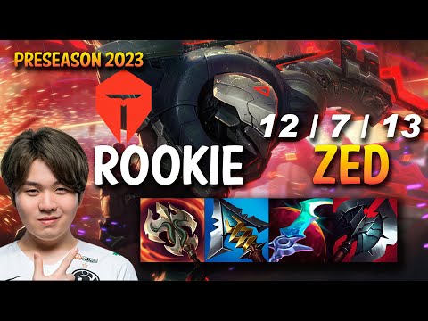 TES Rookie ZED vs AZIR Mid - KR Ranked