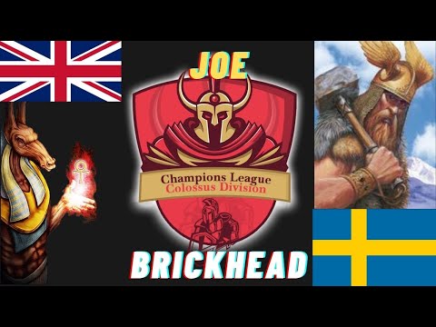 Joe vs Brickhead - Colossus Division (Game 1)