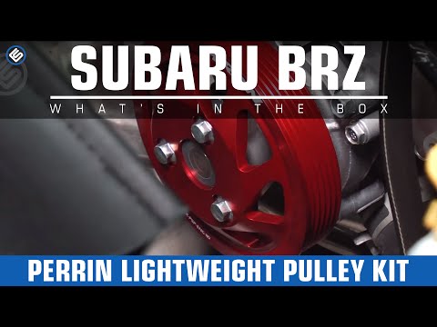 Perrin Lightweight Crank and Accessory Pulley Kit - 2013 Subaru BRZ Review/Install