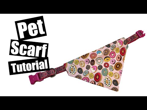 Create Custom Dog Bandanas With Unique Sewing Patterns