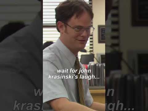 the one blooper they KEPT in The Office? | #Shorts | Comedy Bites