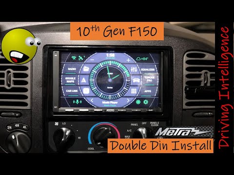 Double Din Head Unit Install: 10th Gen '97-'04 F150, '98-'02 Lincoln Navigator, '97-'02 Expedition
