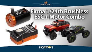 Spektrum motor striedavý Firma, regulátor 8A: SCX24