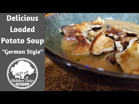 Creamy German Potato Soup | Grandma's Recipes