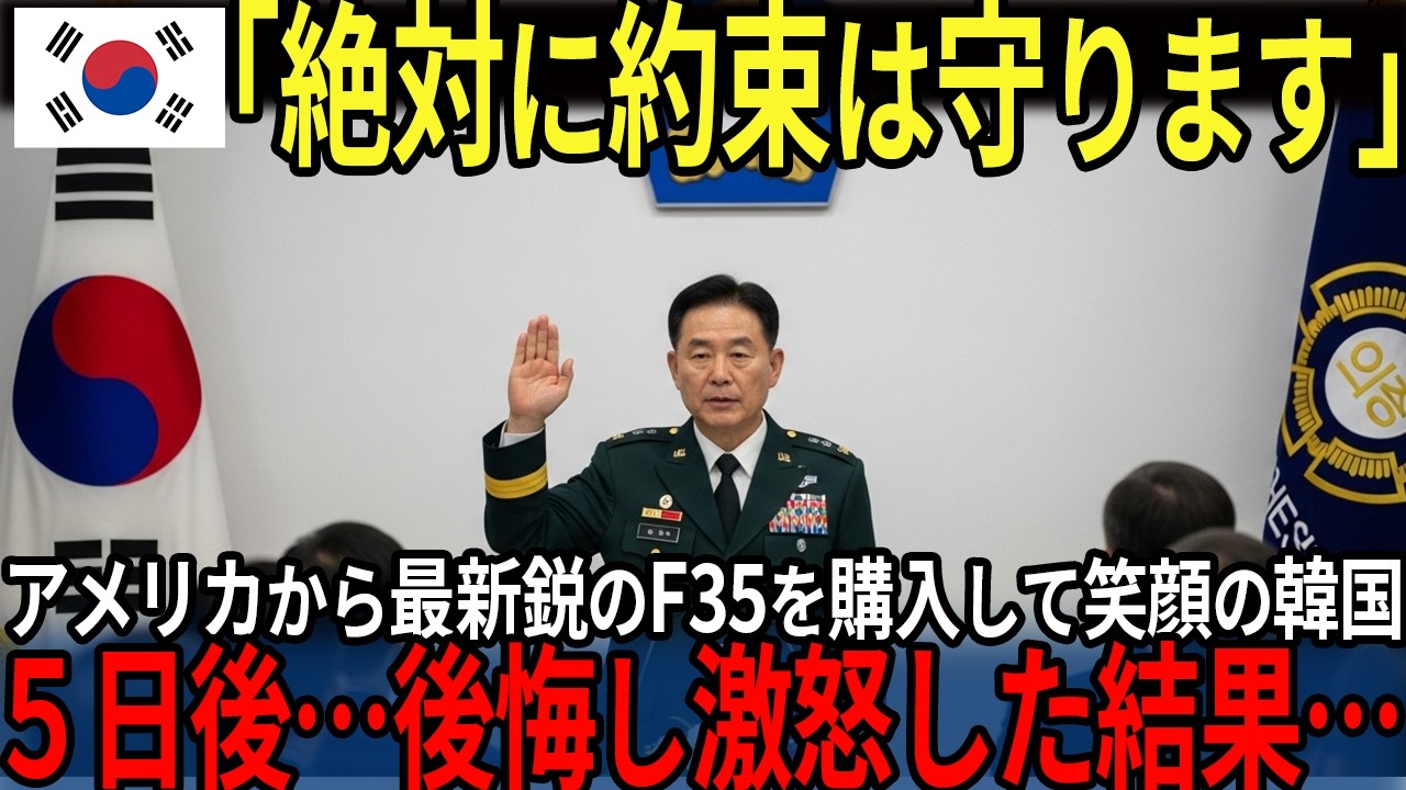 「アメリカ軍は許さない…」5秒後…激怒した韓国にある事実が発覚し後悔することに…
