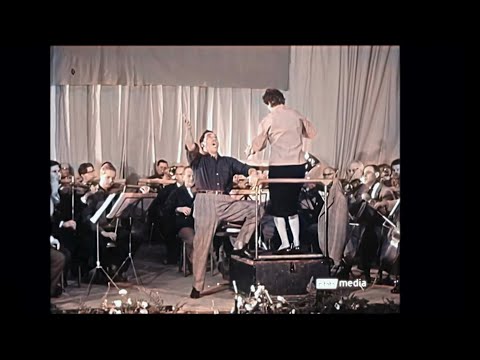 Mario Del Monaco Prove Concerto Berlino 1960 - Audio HQ & Video a Colori