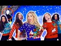 REBECCA ZAMOLO Christmas SWEATER Official Music Video! (Game Master Challenge)