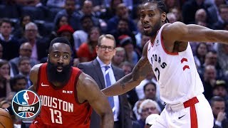 James Harden - Houston Rockets - Kawhi Leonard - Toronto Raptors