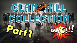 【PUBGモバイル】クラン華麗に散るキル&ダウン集