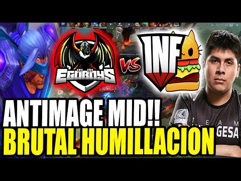 INSOLITO ANTIMAGE MID!!! "INFAMOUS vs EGOBOYS" PLAYOFFS TI9 SA DOTA 2