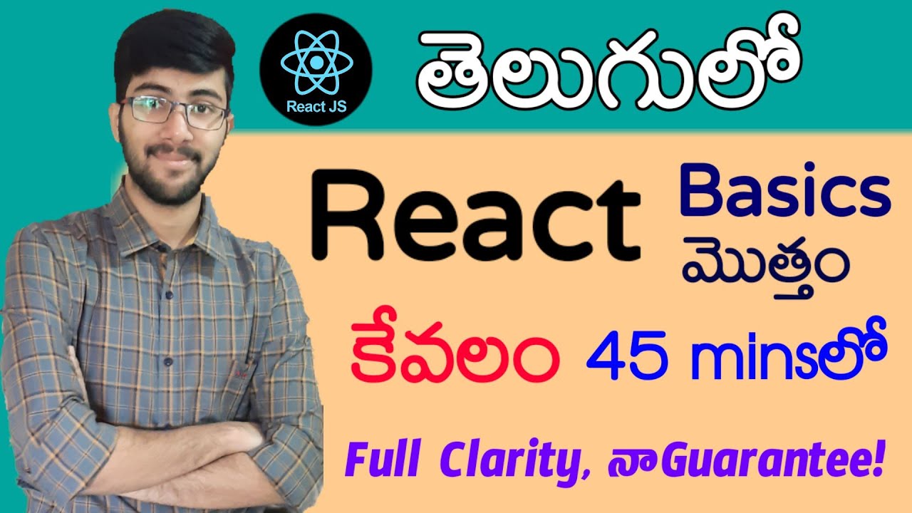 A Comprehensive Guide to React in Telugu: Mastering React.js in 45 ...