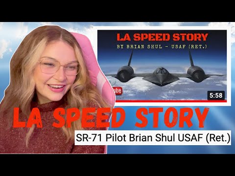 New Zealand Girl Reacts to LA SPEED STORY - SR- 71 Blackbird Pilot Shul - USAF