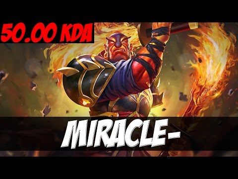 MIRACLE- MADE 50.00 KDA WITH EMBER SPIRIT - Vol 32 - Dota 2