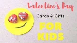 DIY Valentine's Day Cards and Gifts for Kids to Make | Easy Valentines Crafts