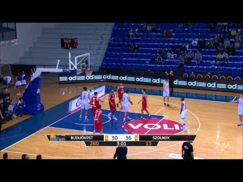 ABA Liga 2014/15, Round 10 match: Budućnost VOLI - Szolnoki Olaj (29.11.2014)