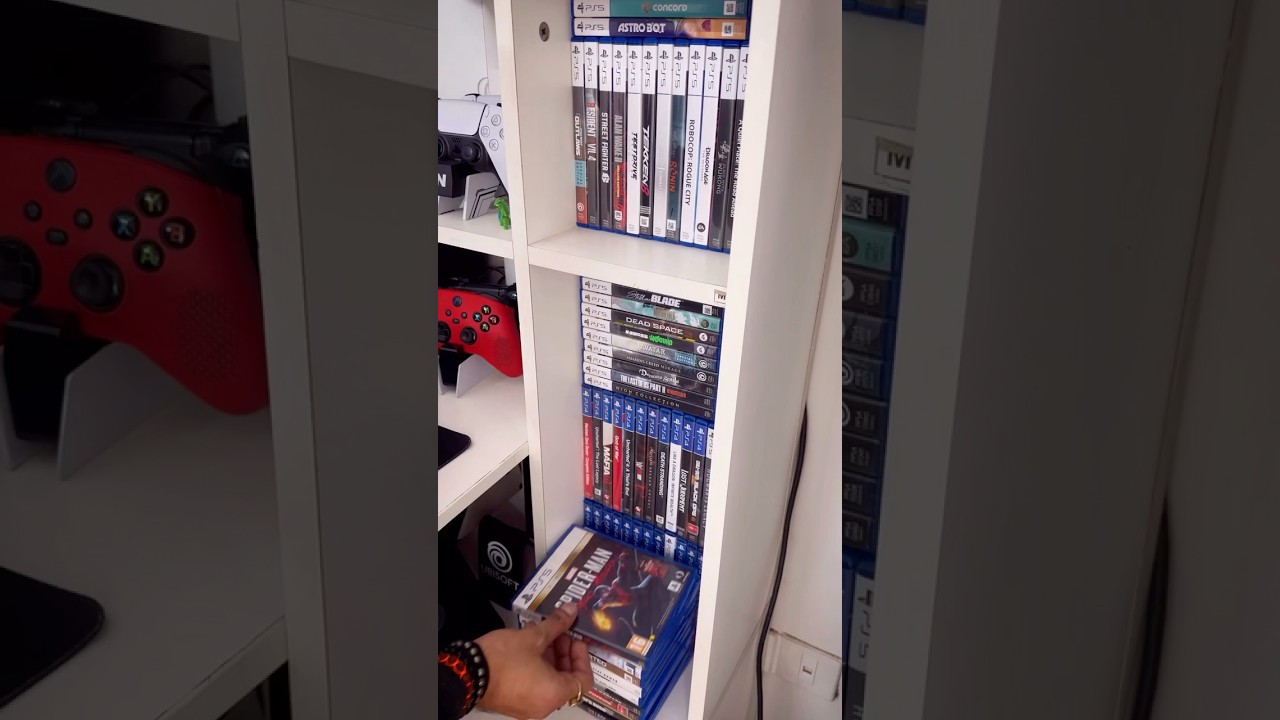 My Physical Video Game Disc Collection #ps5 #ps5pro #playstation5pro #xbox #psp #shorts #goty2024