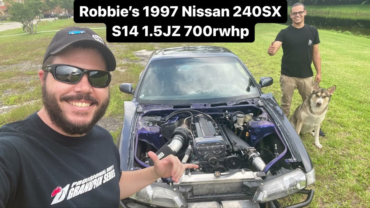 Robbie's 1997 Nissan 1.5JZ 240SX, POP THE HOOD ...