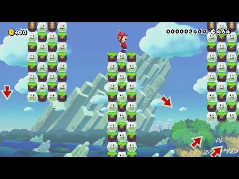 sky walk by ARALE - SUPER MARIO MAKER - NO COMMENTARY 1bi