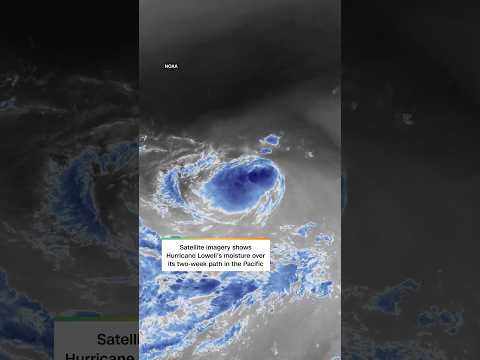 Hurricane Lowell’s journey to Hawaii