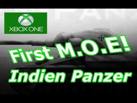 Indien Panzer First M.O.E!  (Tier VIII German medium) (World of Tanks Xbox One)