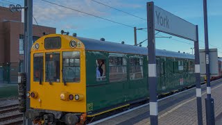 Class 37418 & Caroline at York with mega thrash and start up
