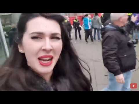 WDR und Gewalttäter einer Meinung. Antifa unterstützt. Aus Live-Stream Lisa Licentia 29.12.2019