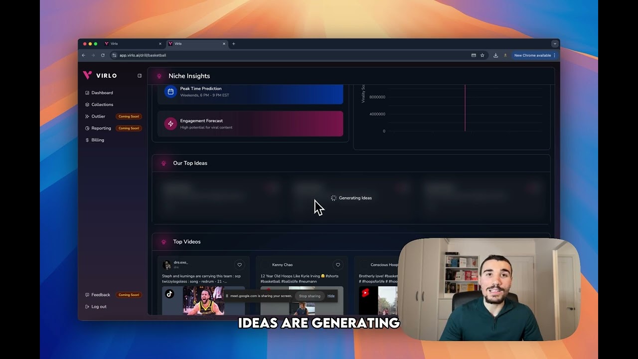 Virlo video preview