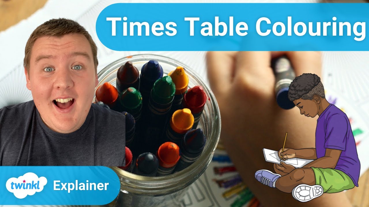 Times Table Colour by Number