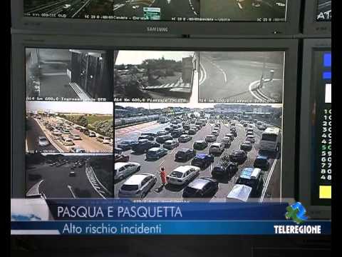 TELEREGIONE PASQUA E PASQUETTA ALTO RISCHIO INCIDENTI