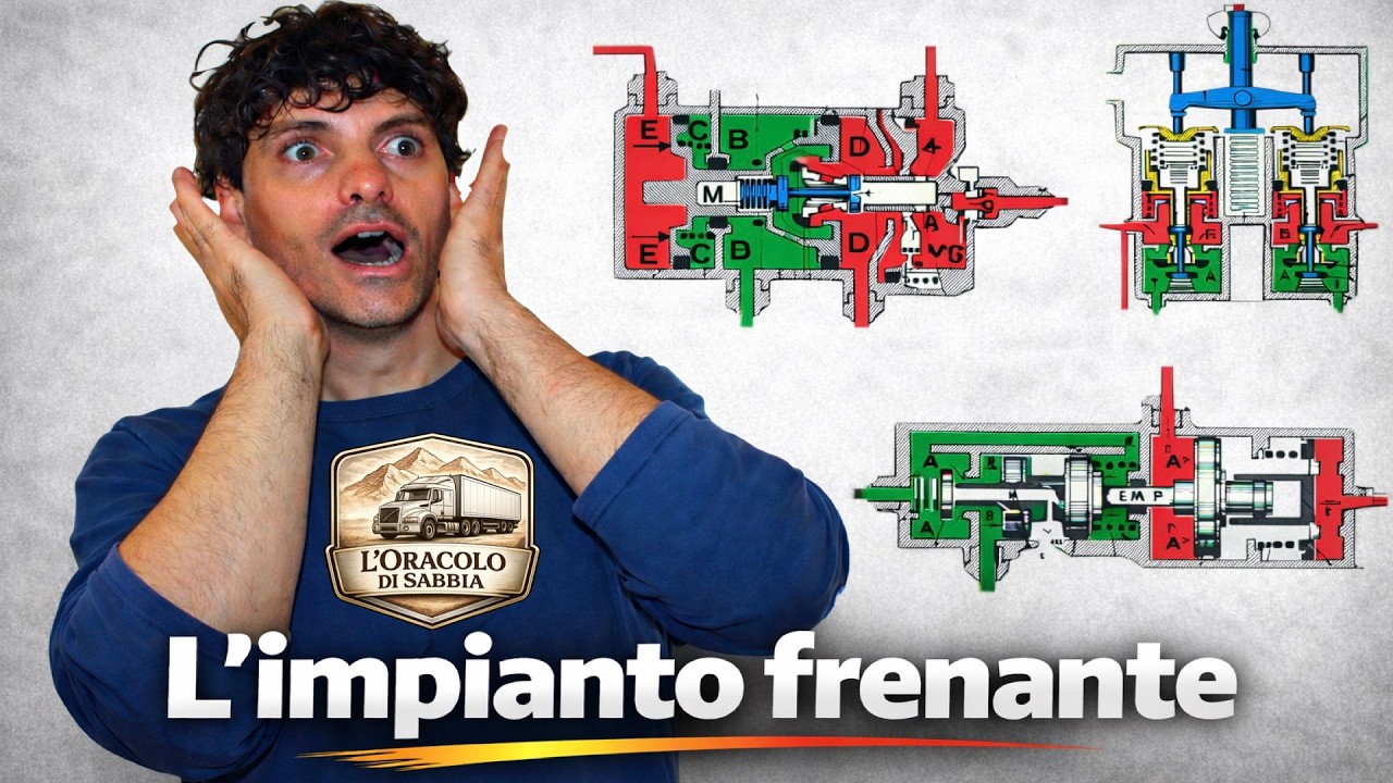 Com'è fatto e come funziona il sistema frenante di un camion?