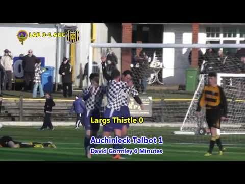 Largs Thistle 1-2 Auchinleck Talbot, Premier Division 11th January 2014