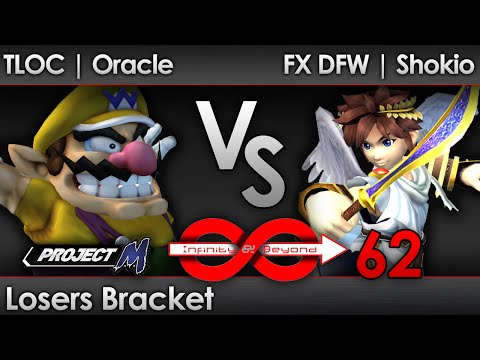 IaB! 62 PM - TLOC | Oracle (Wario, Luigi) vs FX DFW | Shokio (Pit, Olimar) - Losers Bracket