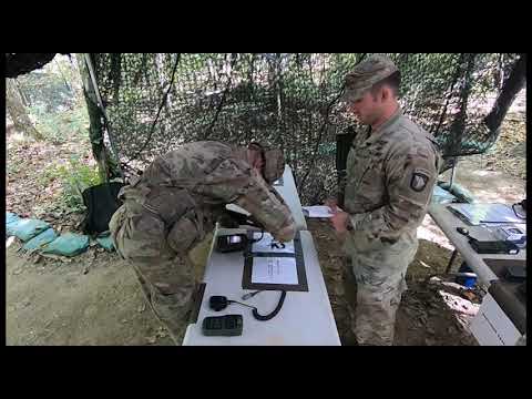 Patrol Lane 3 - Tactical Handheld Radio - EIB Instruction