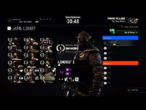 For Honor Apollyon's Legacy Shinobi Test Your Metal I
