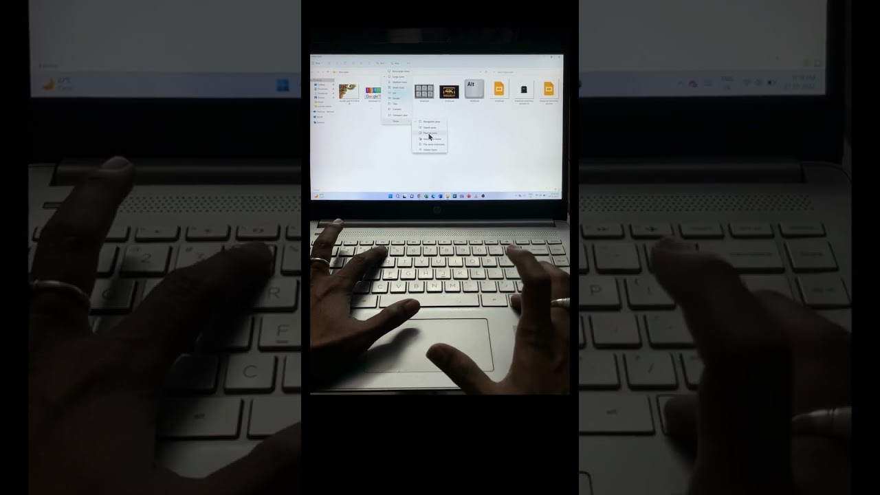 How to show the preview pane in Windows 11?