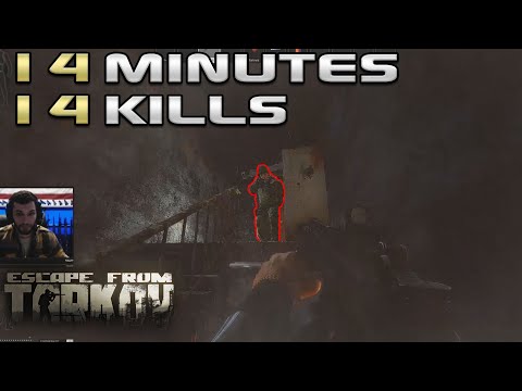 14 Kills in 14 Minutes - Factory PVP - Escape From Tarkov