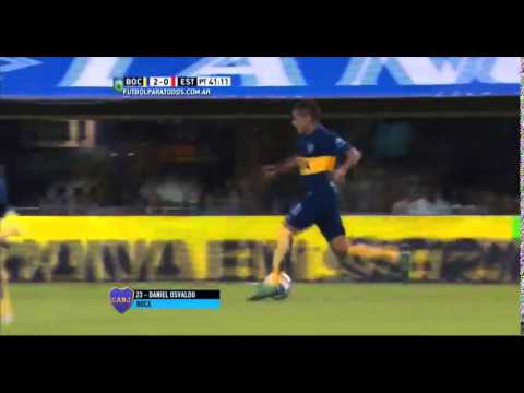 Gol de Daniel Osvaldo Boca 2-0 Estudiantes