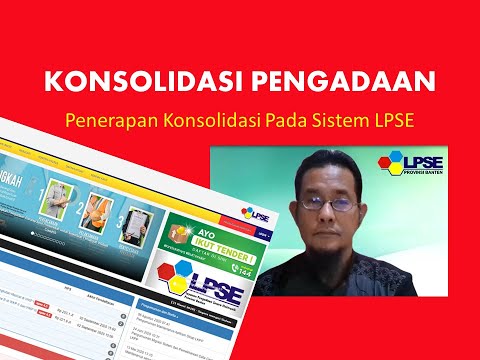    Konsolidasi Pengadaan Barang Jasa