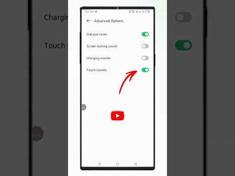 How to Enable or Disable Touch Sounds on Android | Advanced Sound Settings