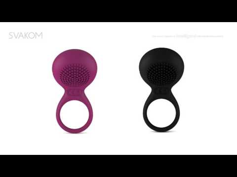 Видео Черный вибромассажер для клитора Tyler от Svakom