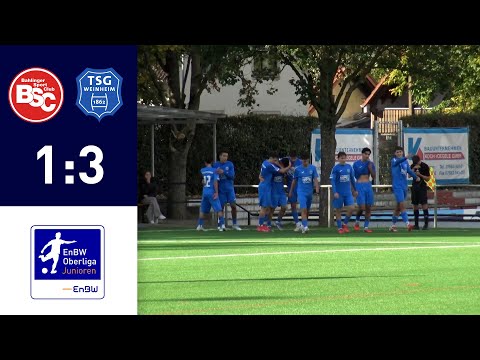 EnBW-Oberliga - A-Junioren: Bahlinger SC - TSG 1862/09 Weinheim 2025/26