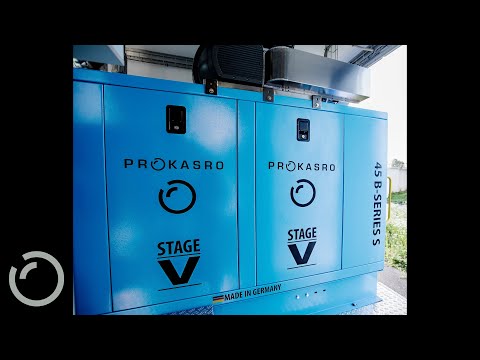 KASRO rehabilitation vehicle with the brandnew Stage V generator from a 360° perspective!