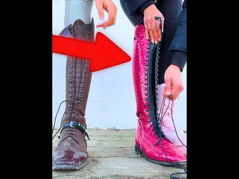 Pink Shoes Won The Challenge 😲👟