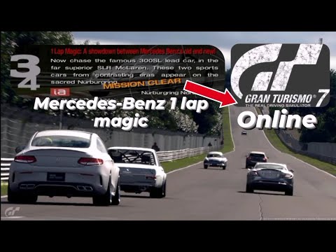 MISSION 34 but ONLINE - Gran Turismo 7 (1 lap magic)